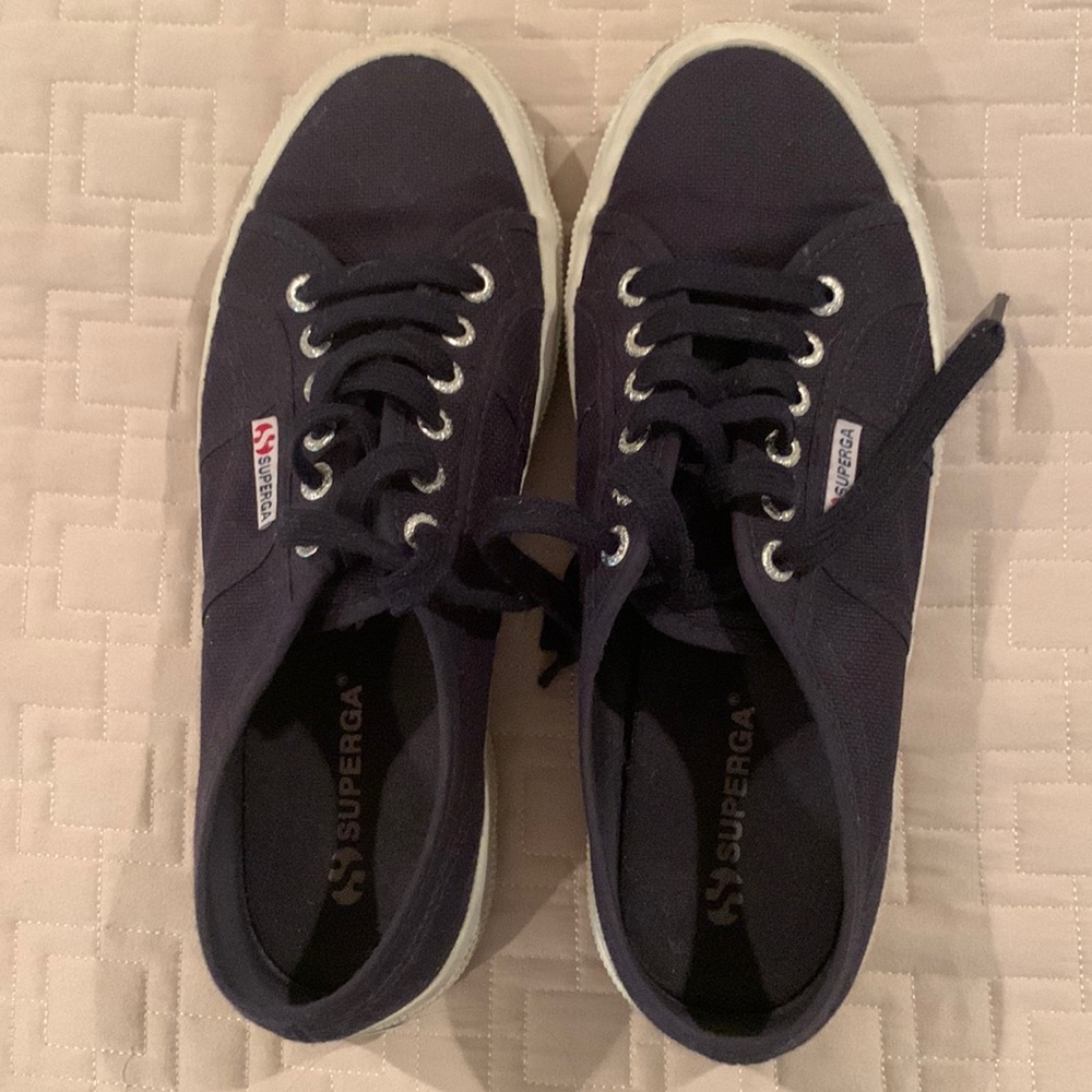 SUPERGA navy blue